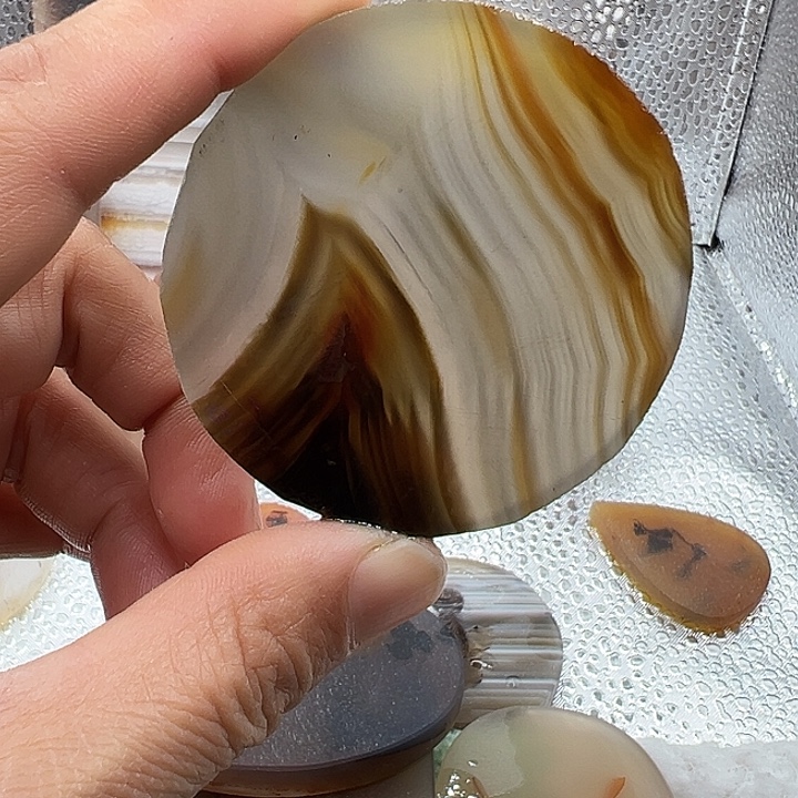 玛瑙/玉髓未镶嵌颈饰