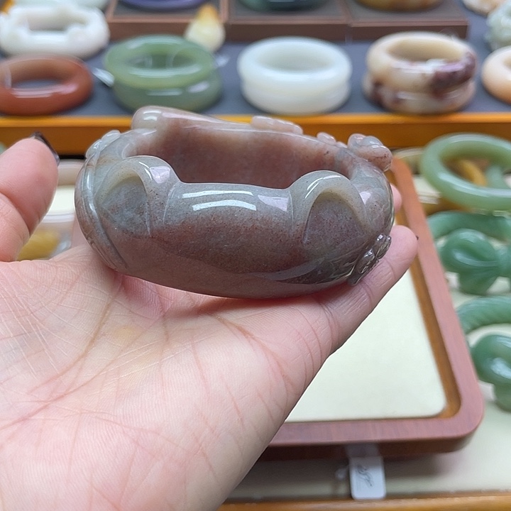 未镶嵌石英岩玉珠宝奇石夢****