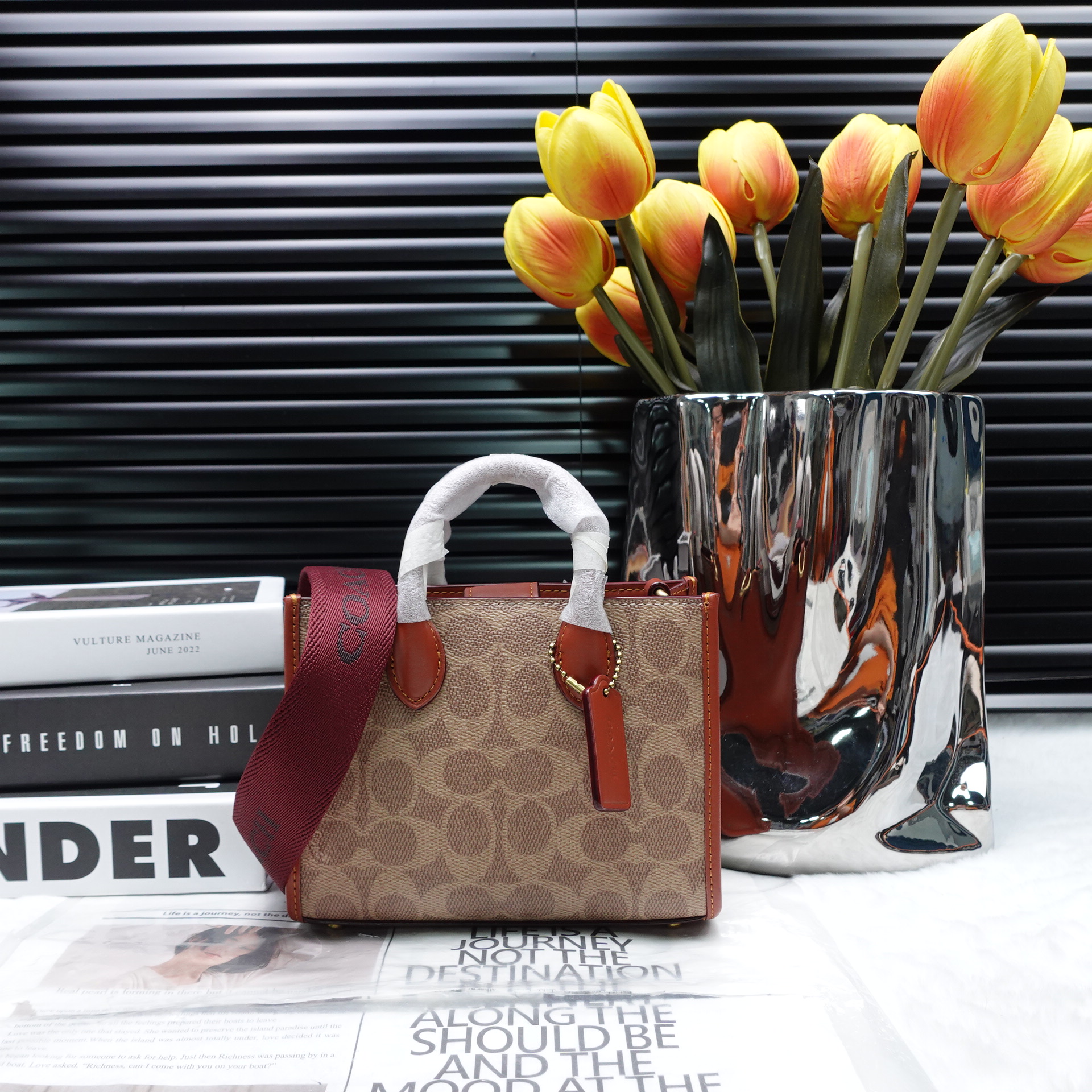 95新 COACH/蔻驰 单肩包/T10164157