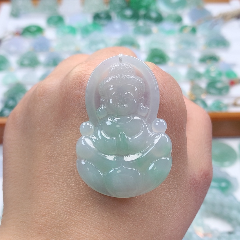 【闪购商品】翡翠吊坠(不含链)未镶嵌