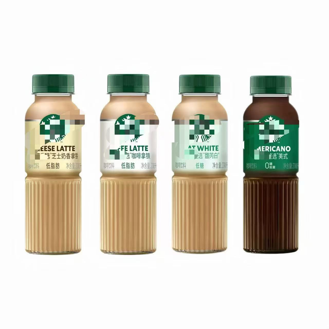 《倩倩》星选咖啡系列即饮咖啡芝士奶香拿铁270ml*5瓶