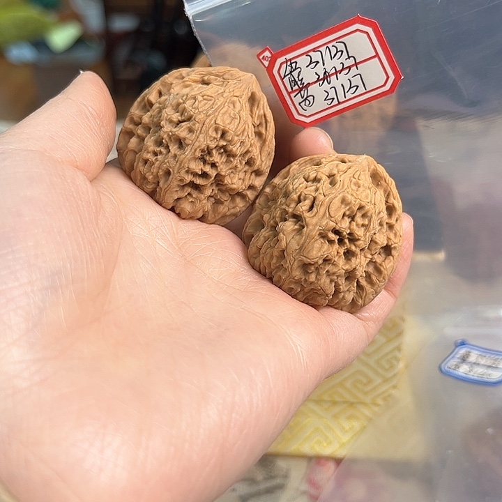 文玩核桃把件南将石