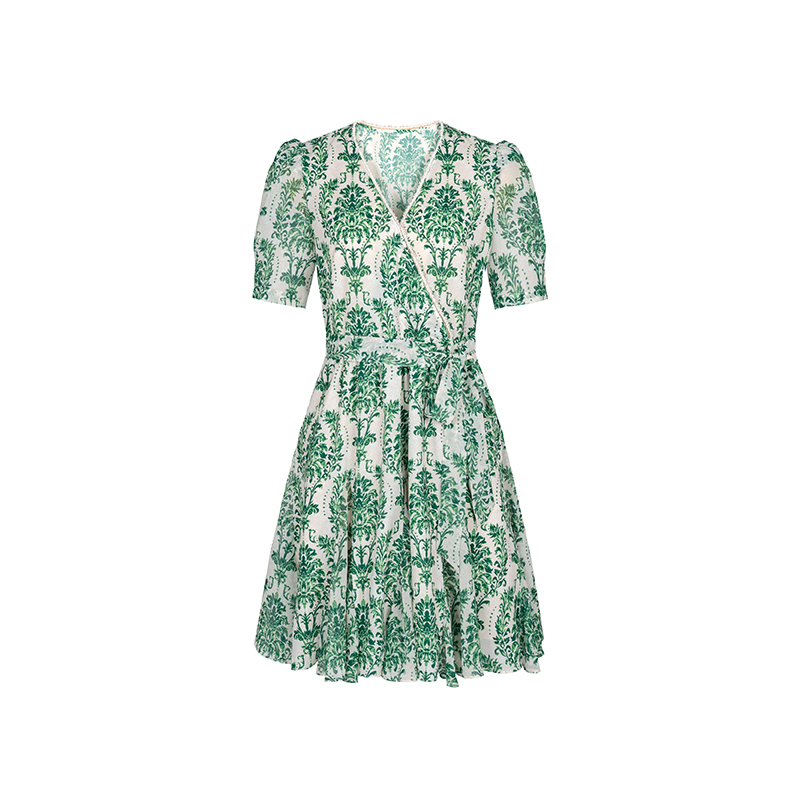 【直播专享】商场同款夏季下摆鱼尾设计连衣裙N194B42718