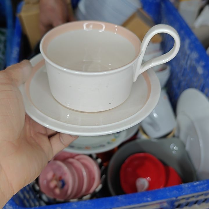 瓷片陶瓷杯碗盘微瑕介意慎拍