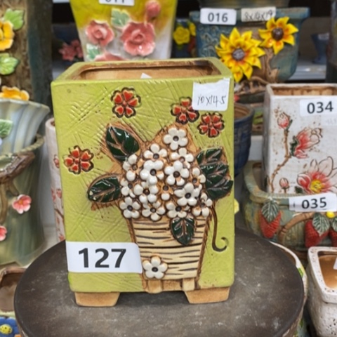 【闪购商品】红陶粗陶材质多肉花盆