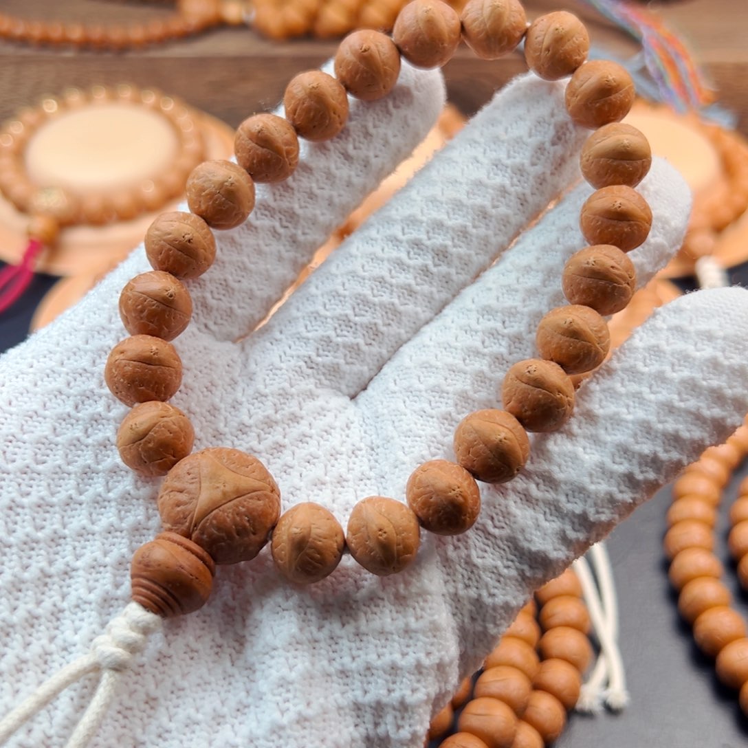 手串凤眼菩提12mm单仓铁籽