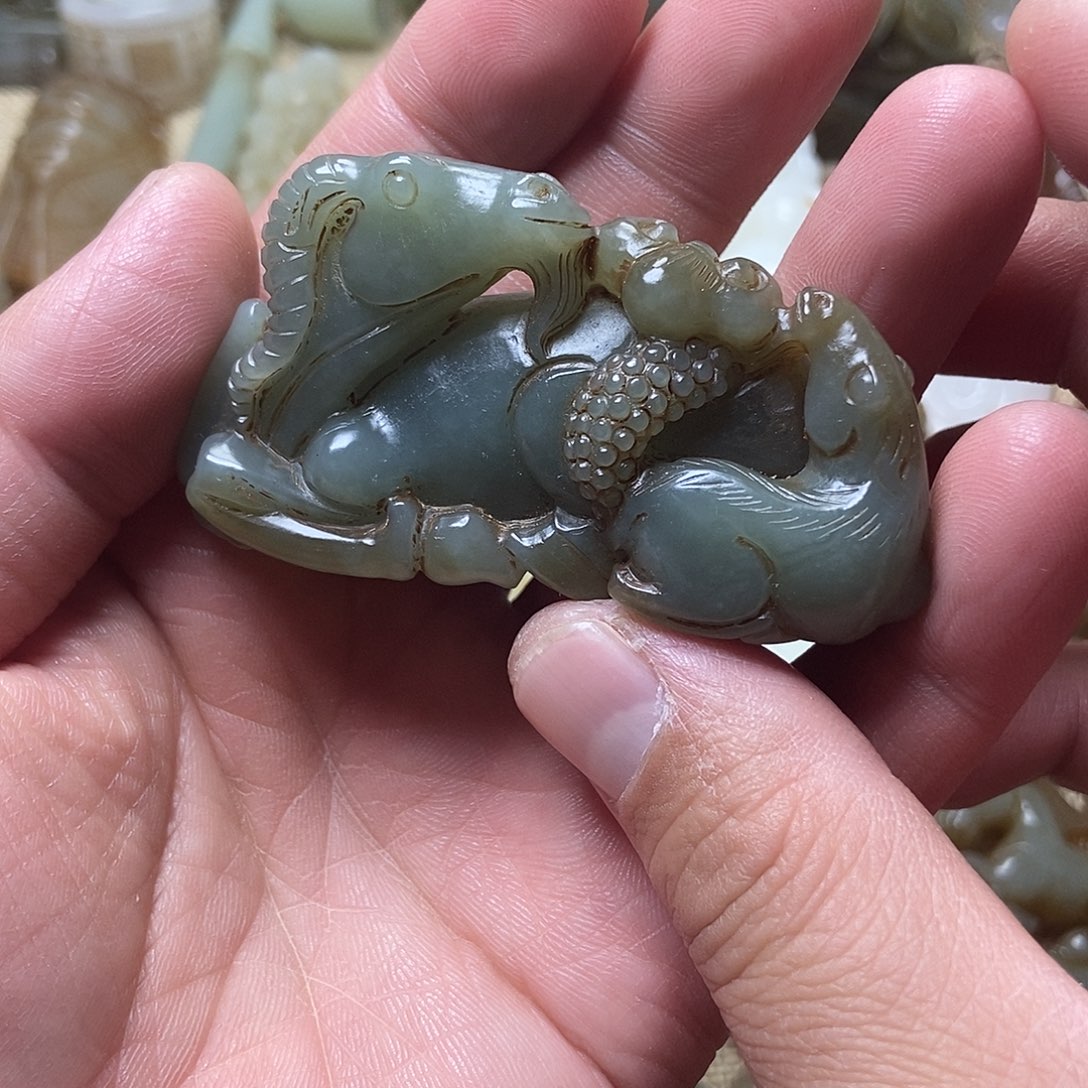 和田玉挂件未镶嵌