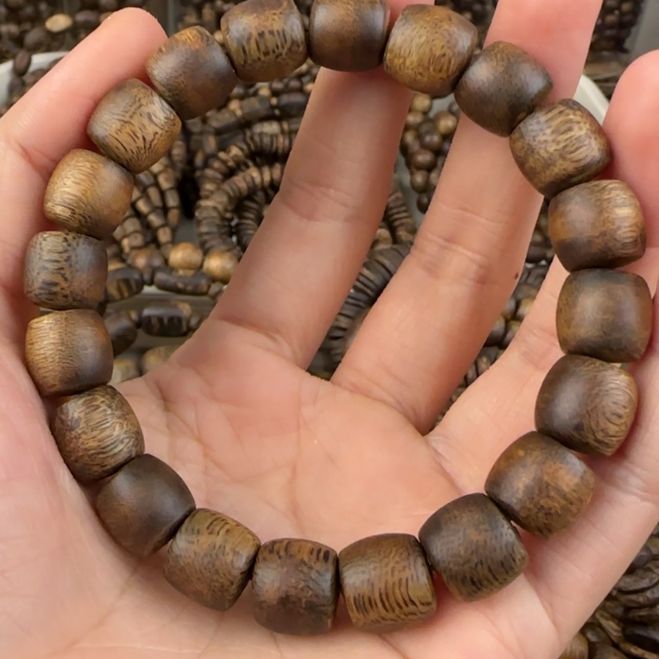 【闪购商品】沉香手串奇楠手串9.克卡1.0