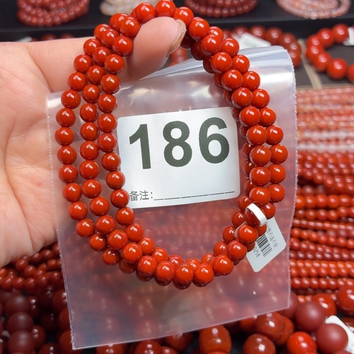 竹***阁玛瑙/玉髓未镶嵌项链