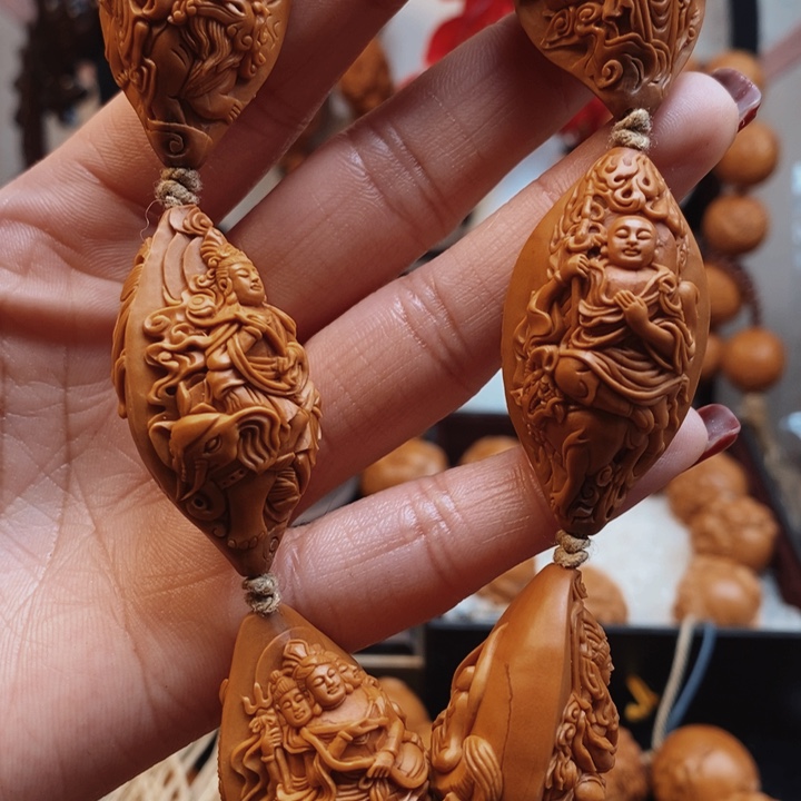 橄榄核手串/手链无像万佛2.3