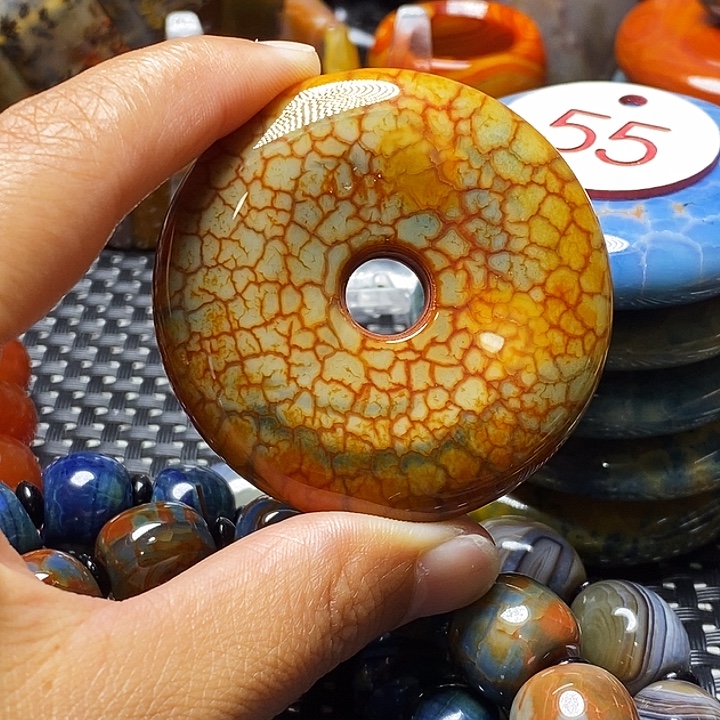 景***源未镶嵌颈饰玛瑙/玉髓