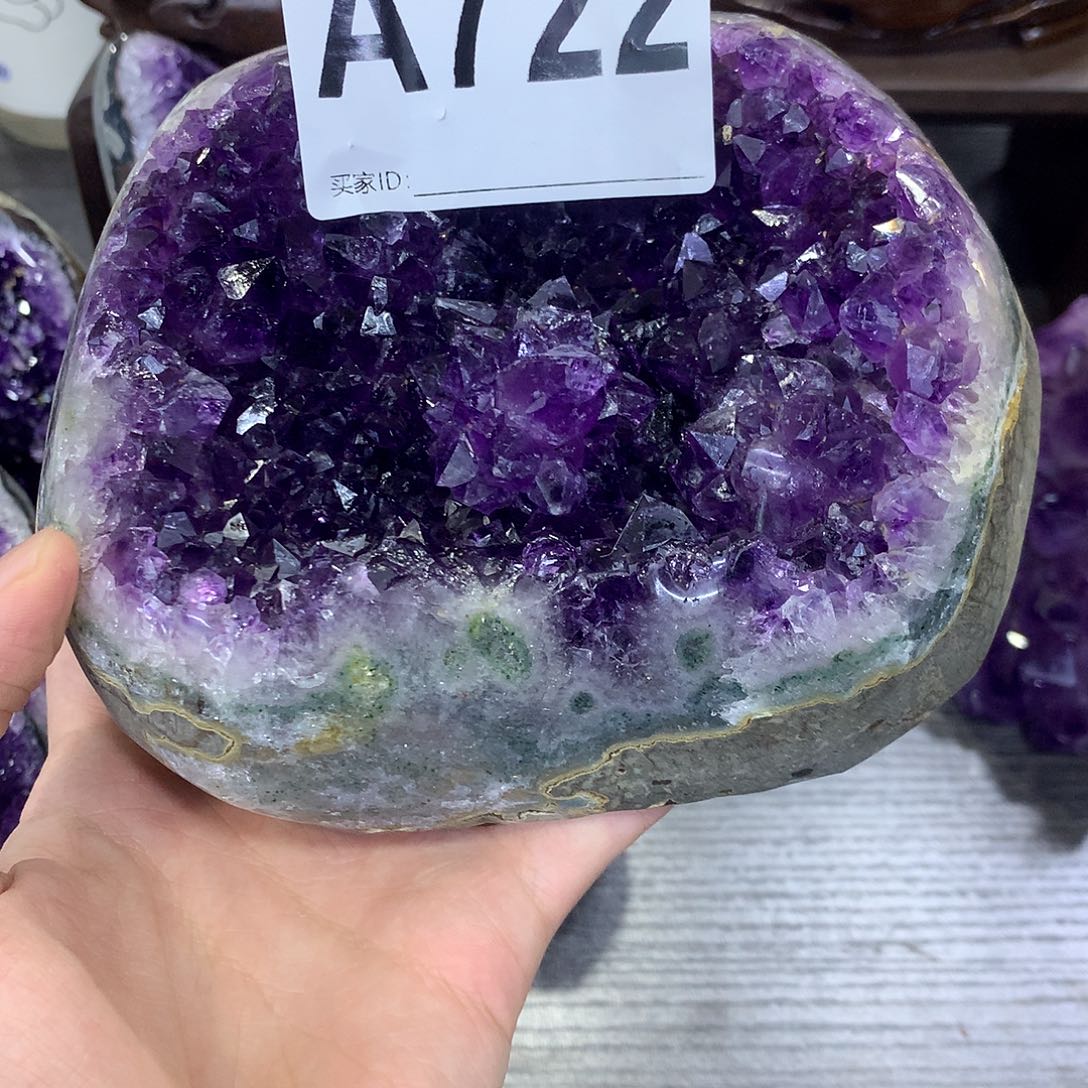 紫晶珠宝半成品未镶嵌722