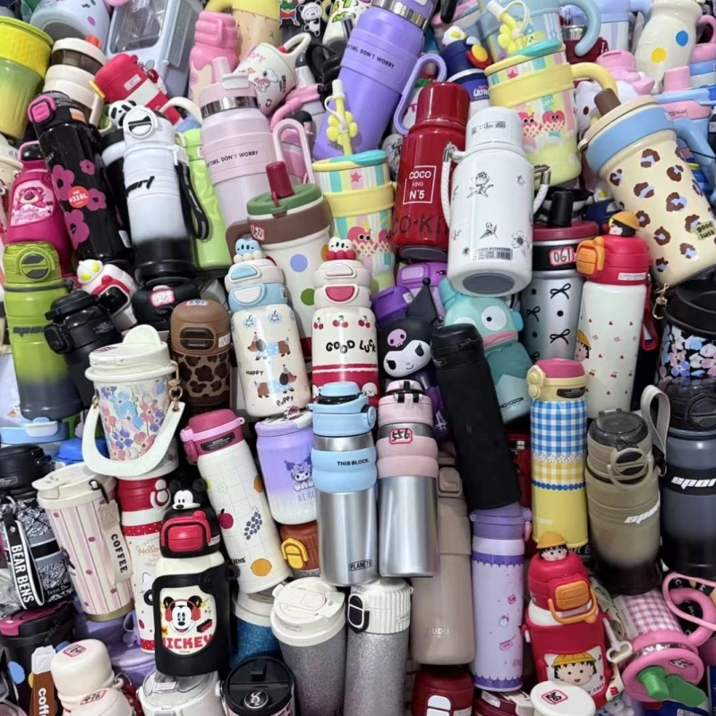 【俊俊】101-199号孤品捡漏品牌便携保温杯儿童可爱夏天水杯子