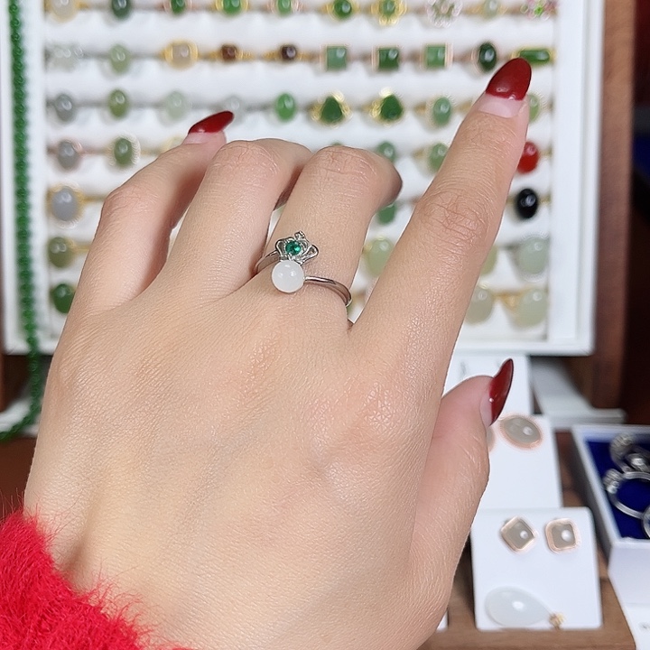 和田玉戒指未镶嵌