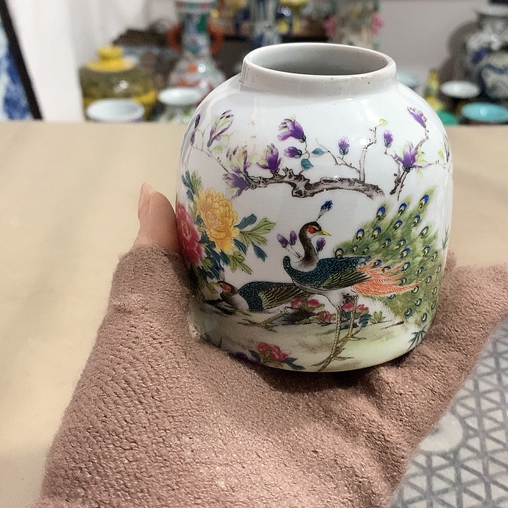 陶摆件博古架陶瓷摆件