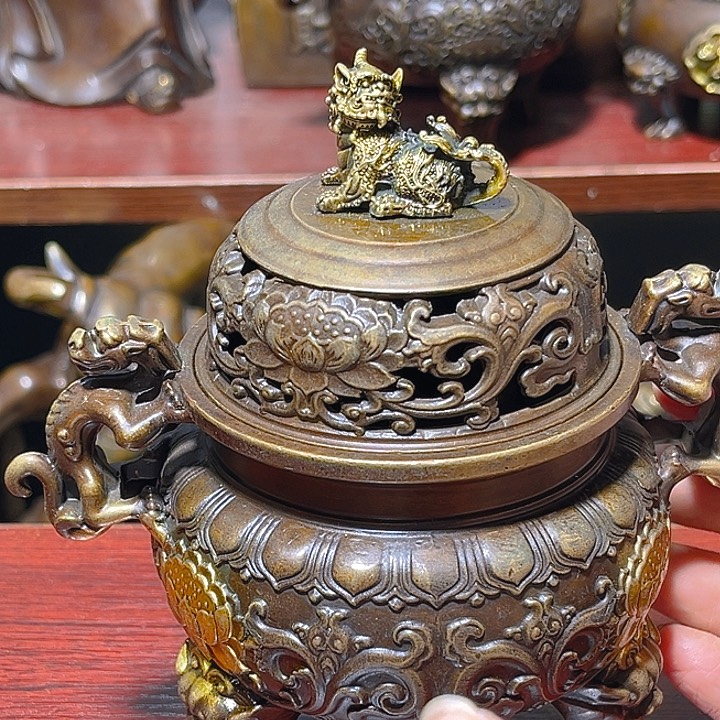 高端精美铜器摆件