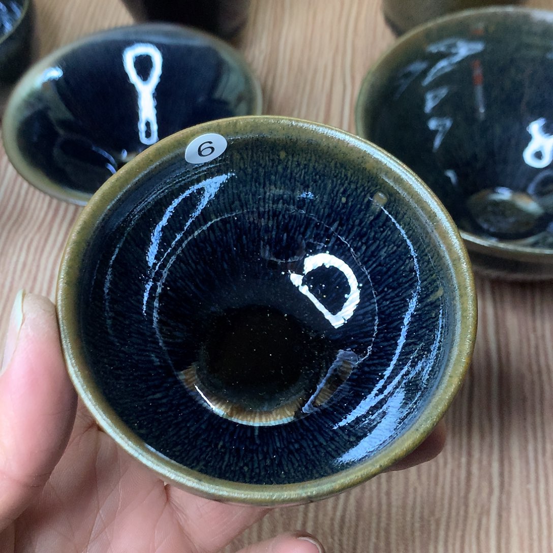 茶盏006 微缺釉原矿草木灰釉建盏主人杯