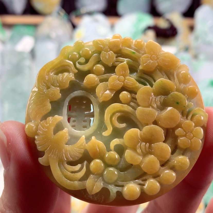 【闪购商品】翡翠吊坠(不含链)未镶嵌