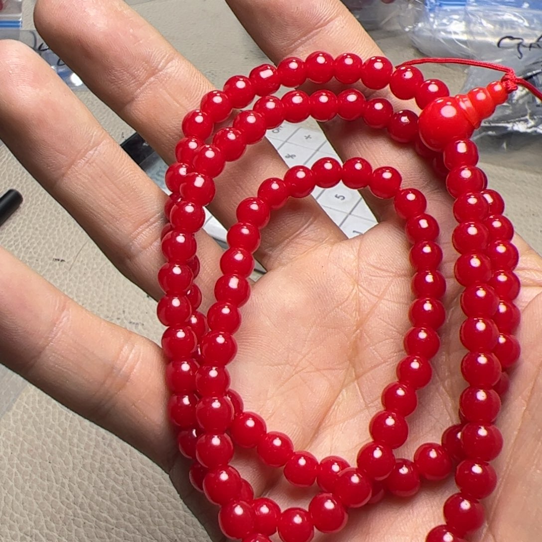 南红玛瑙颈饰合金