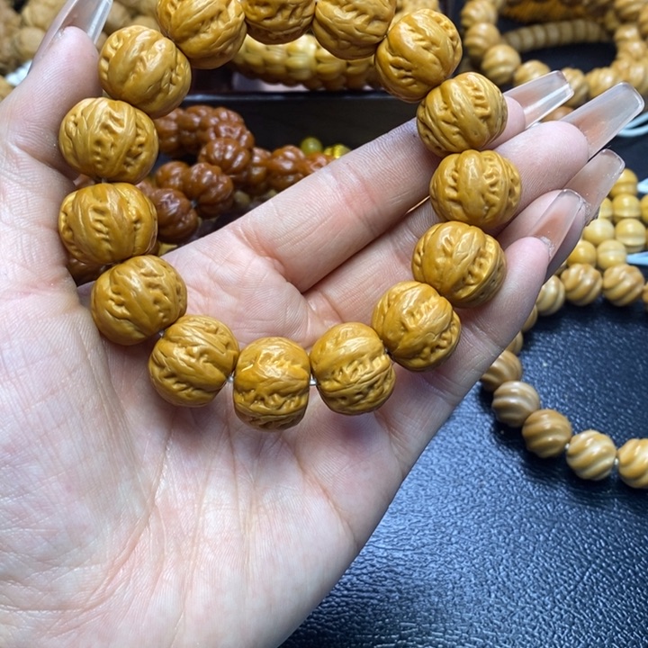 猴头核桃吊坠猴头