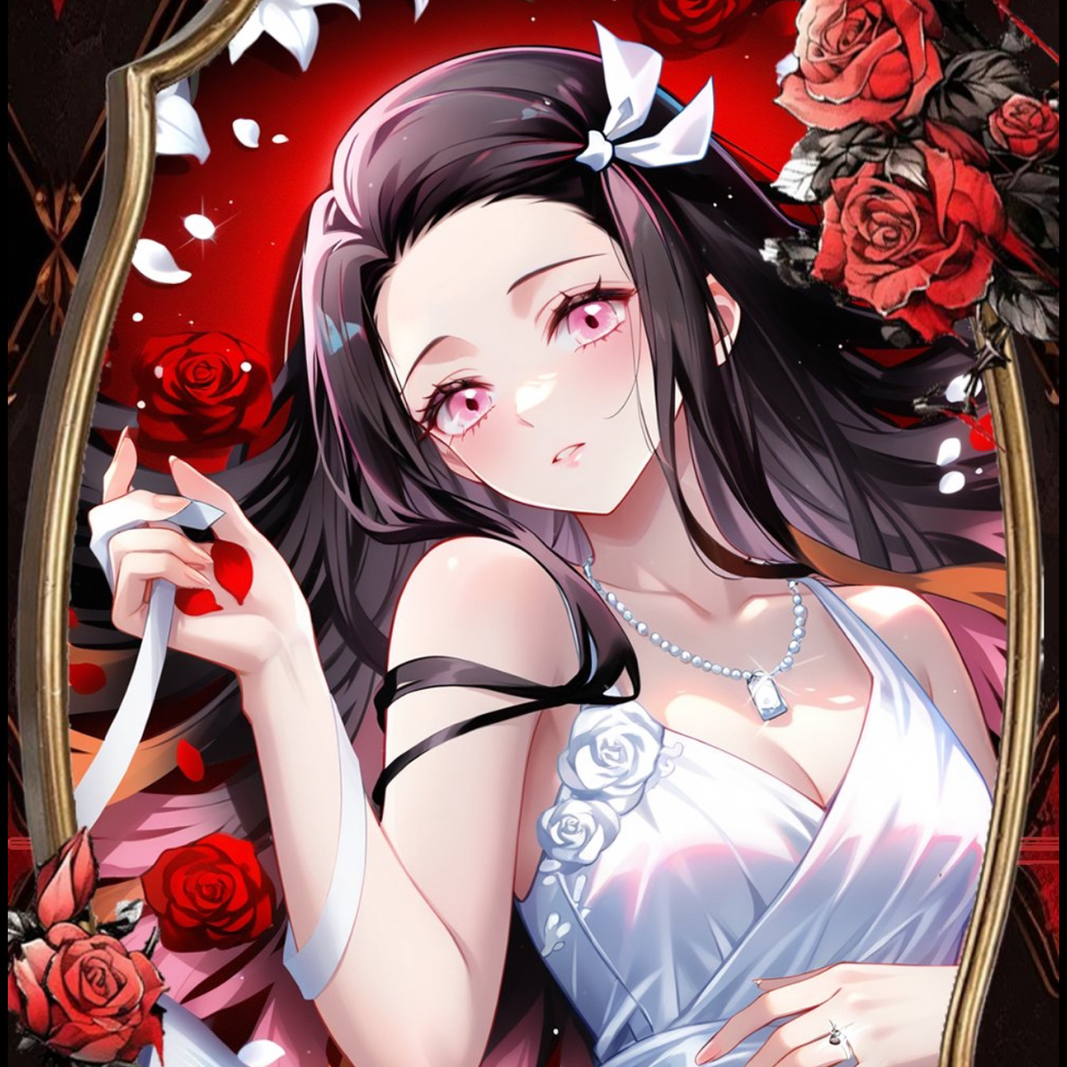 鬼灭之刃精美亚克力镭射票盲袋---转转玩法