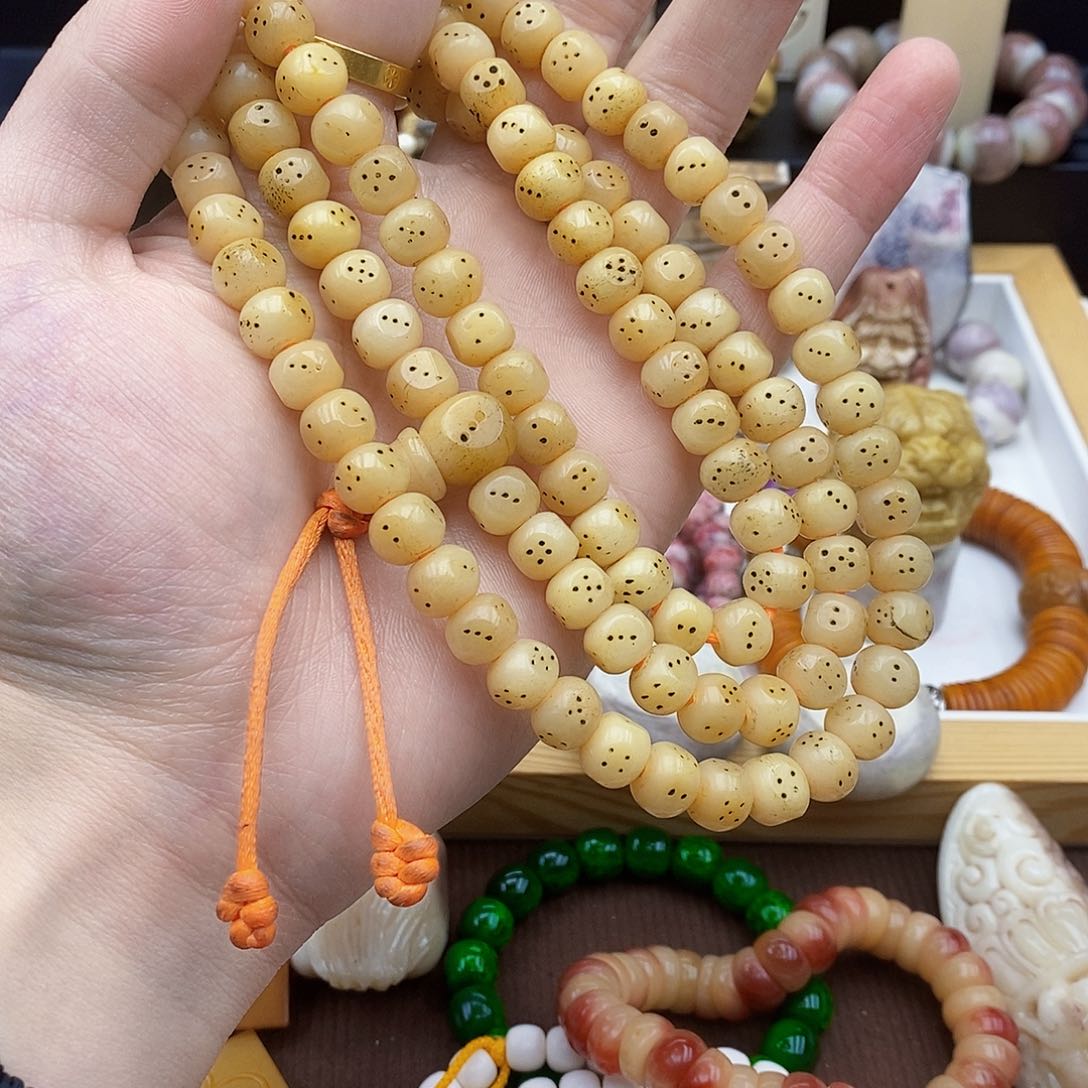 驼骨手串/手链9mm驼骨老灵骨骰子