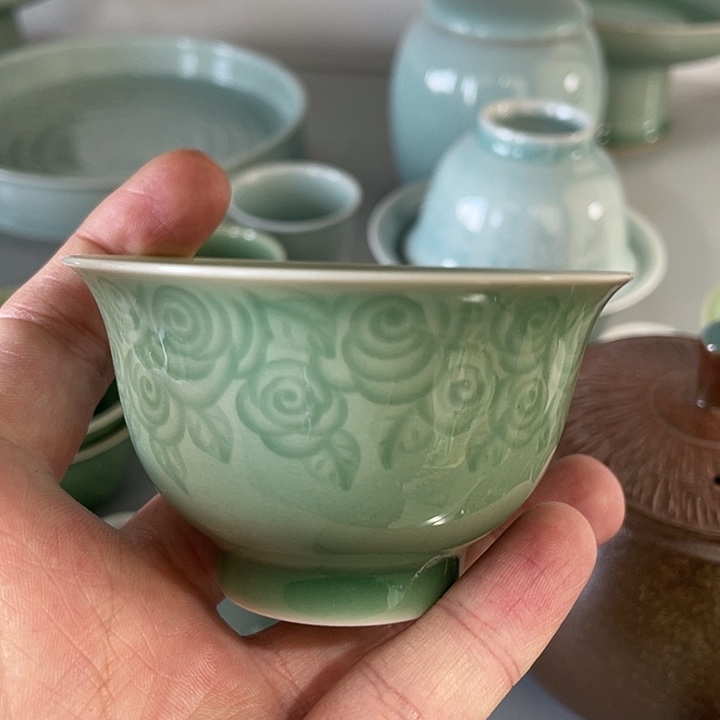 龙泉青瓷在国内微瑕