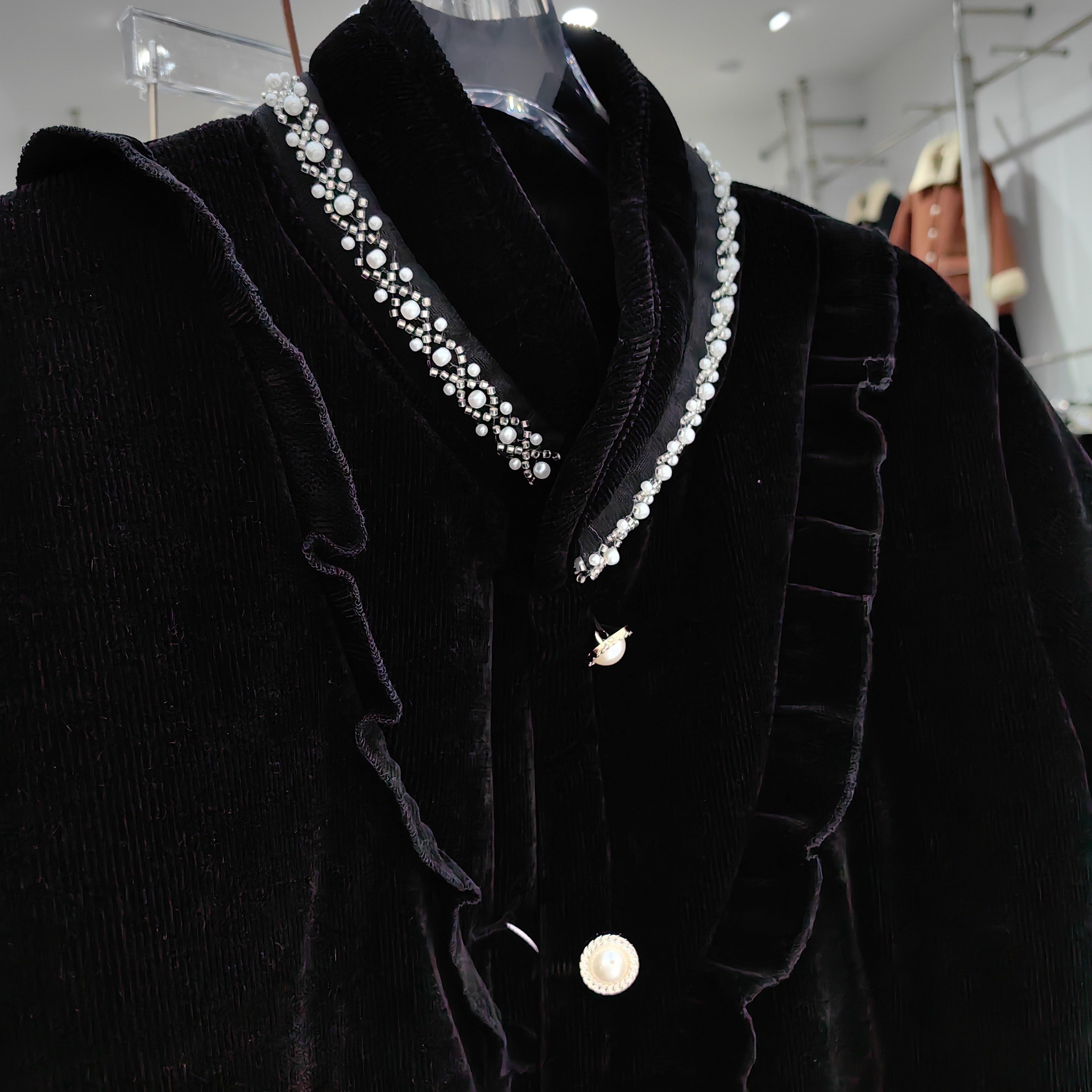 新款公主裙睡衣女时尚三层加厚可外穿长款保暖家居服