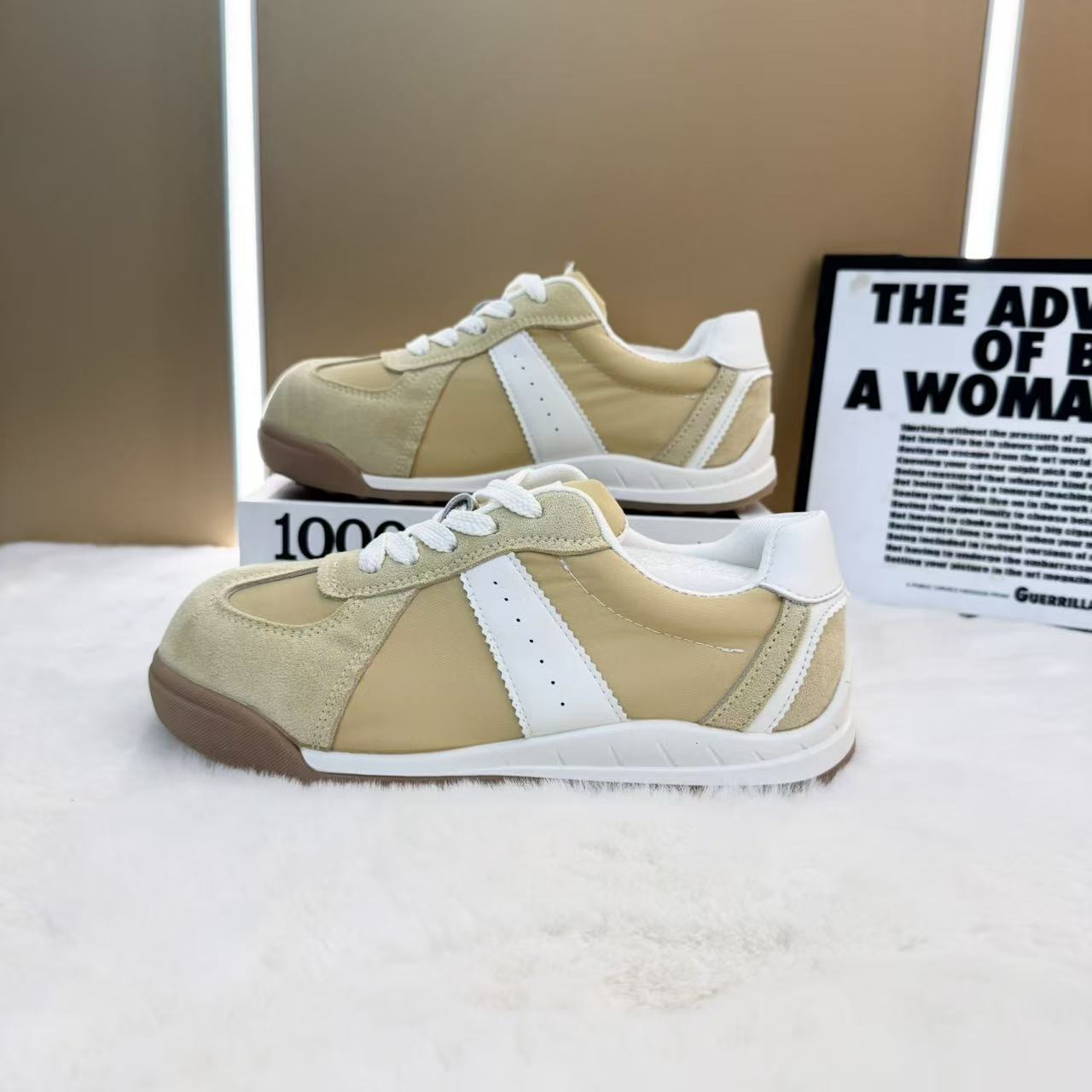 冰丝厚底帆布鞋女新款薄款透气小白鞋女休闲德训板鞋女  0561