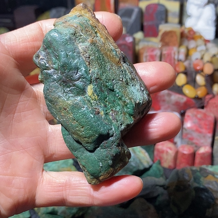 昌化鸡血石昌化绿