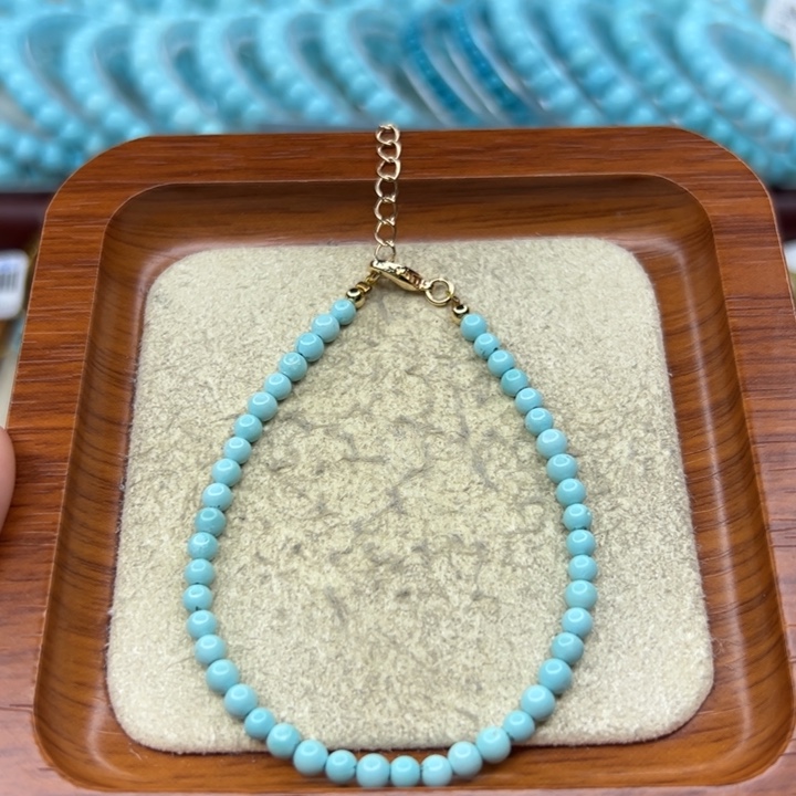 未镶嵌绿松石手链