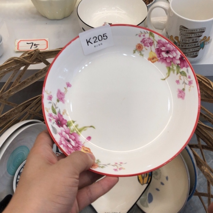 陶瓷微瑕盘碗碟介意勿拍