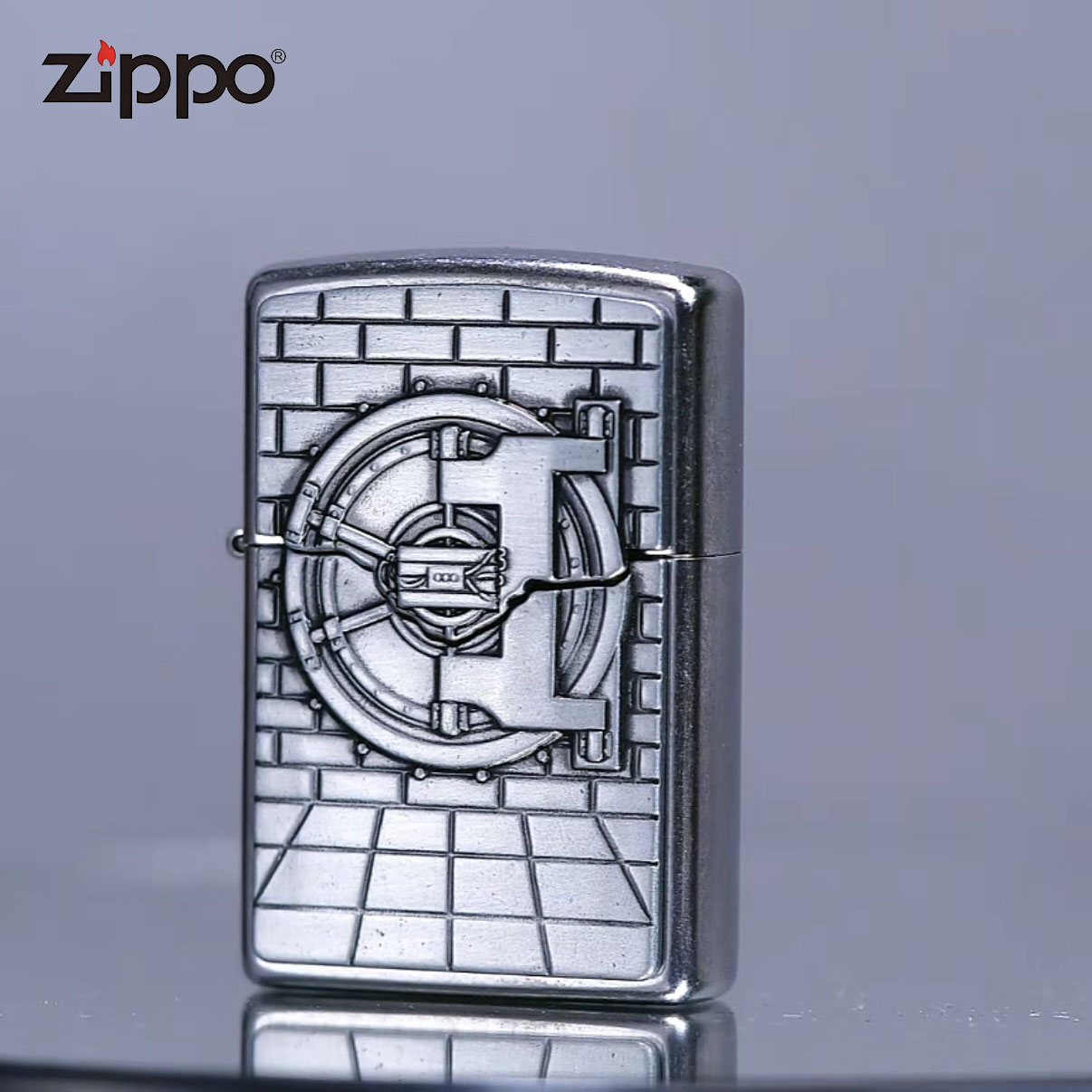 ZIPPO 打火机正品 205贴章黄金大劫案DY9902DK 0387【大白专属】