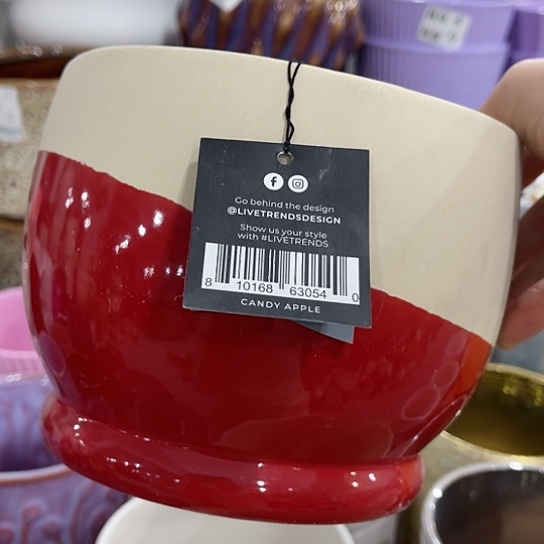 多肉绿植陶瓷花盆9.9包邮，有孔，微瑕