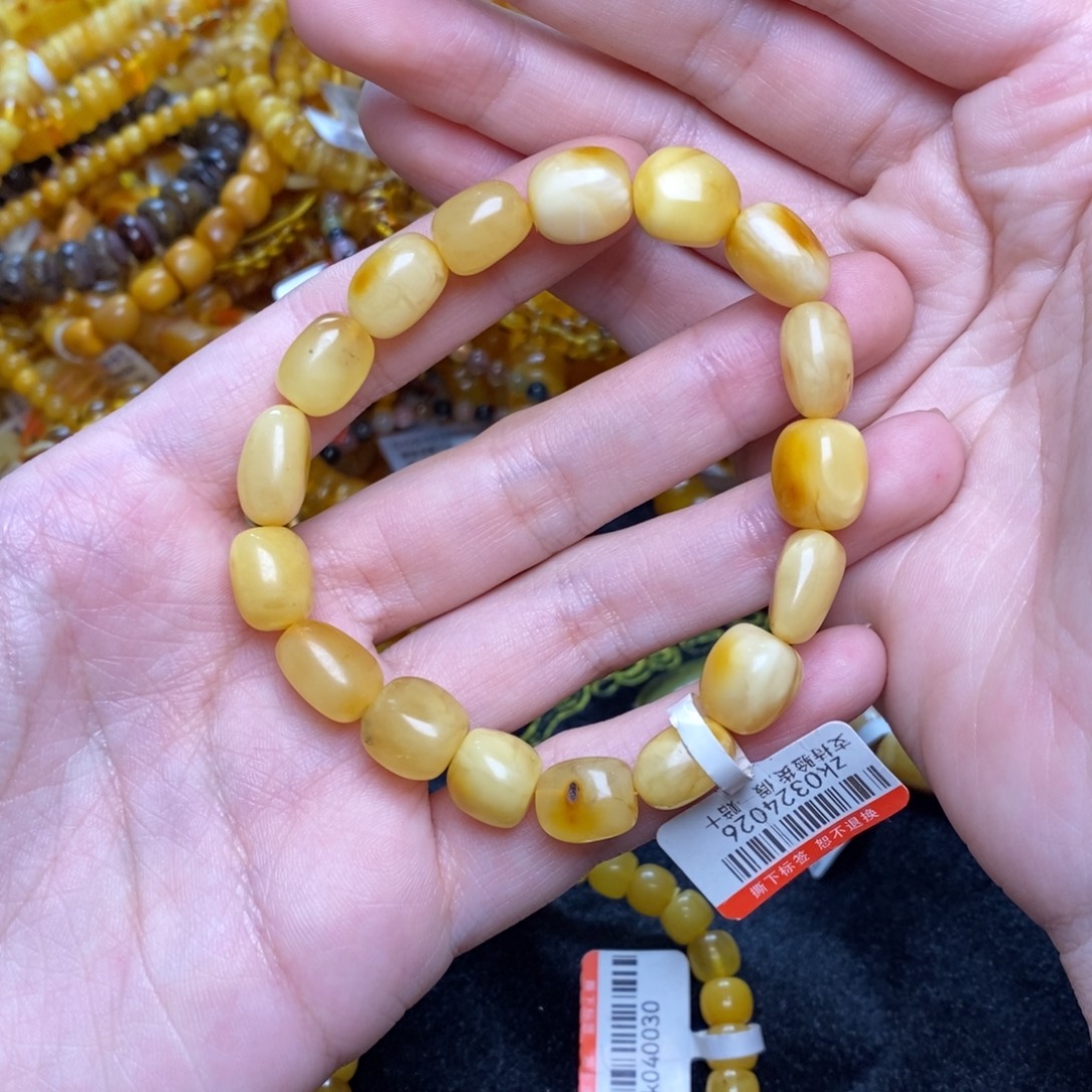 琥珀未镶嵌裸石蜜蜡