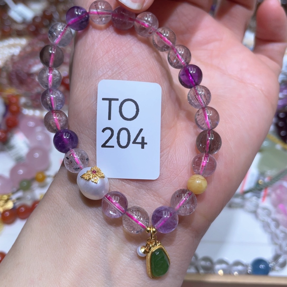 水晶手链未镶嵌手串