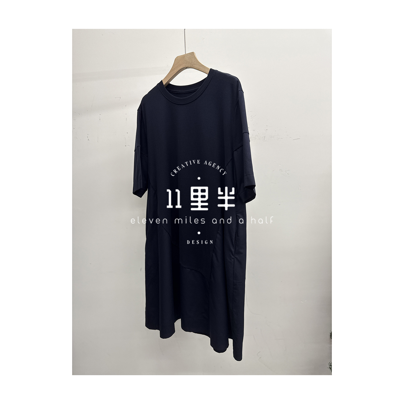 11里半&如懿【西海岸】夏季气质女装宽松简约设计师款显瘦连衣裙