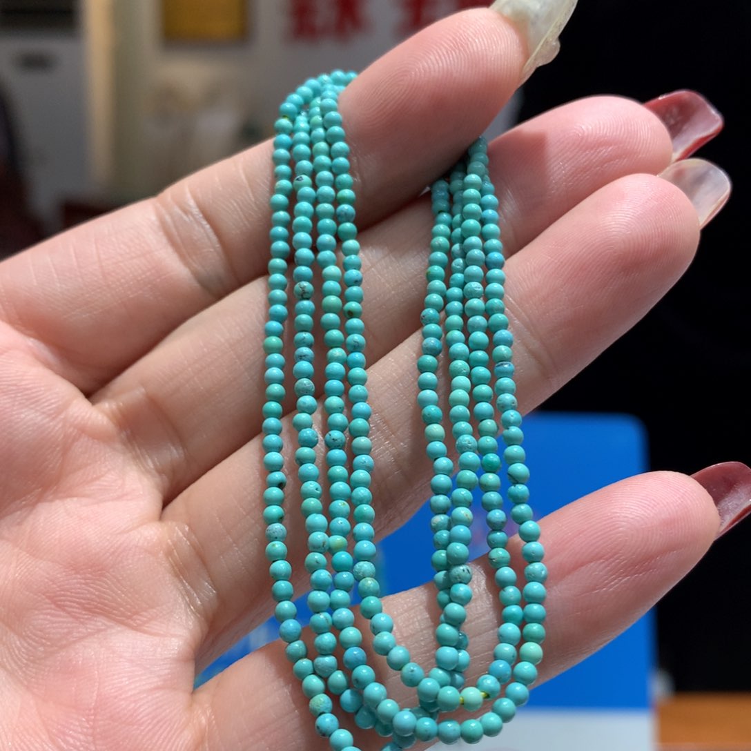 绿松石长链未镶嵌