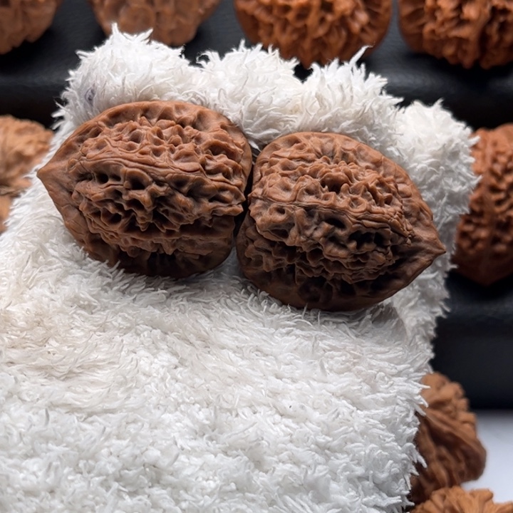 ****q文玩核桃把件马蹄