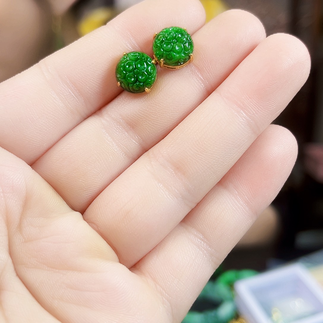 翡翠银S925镶嵌颈饰多样性发货