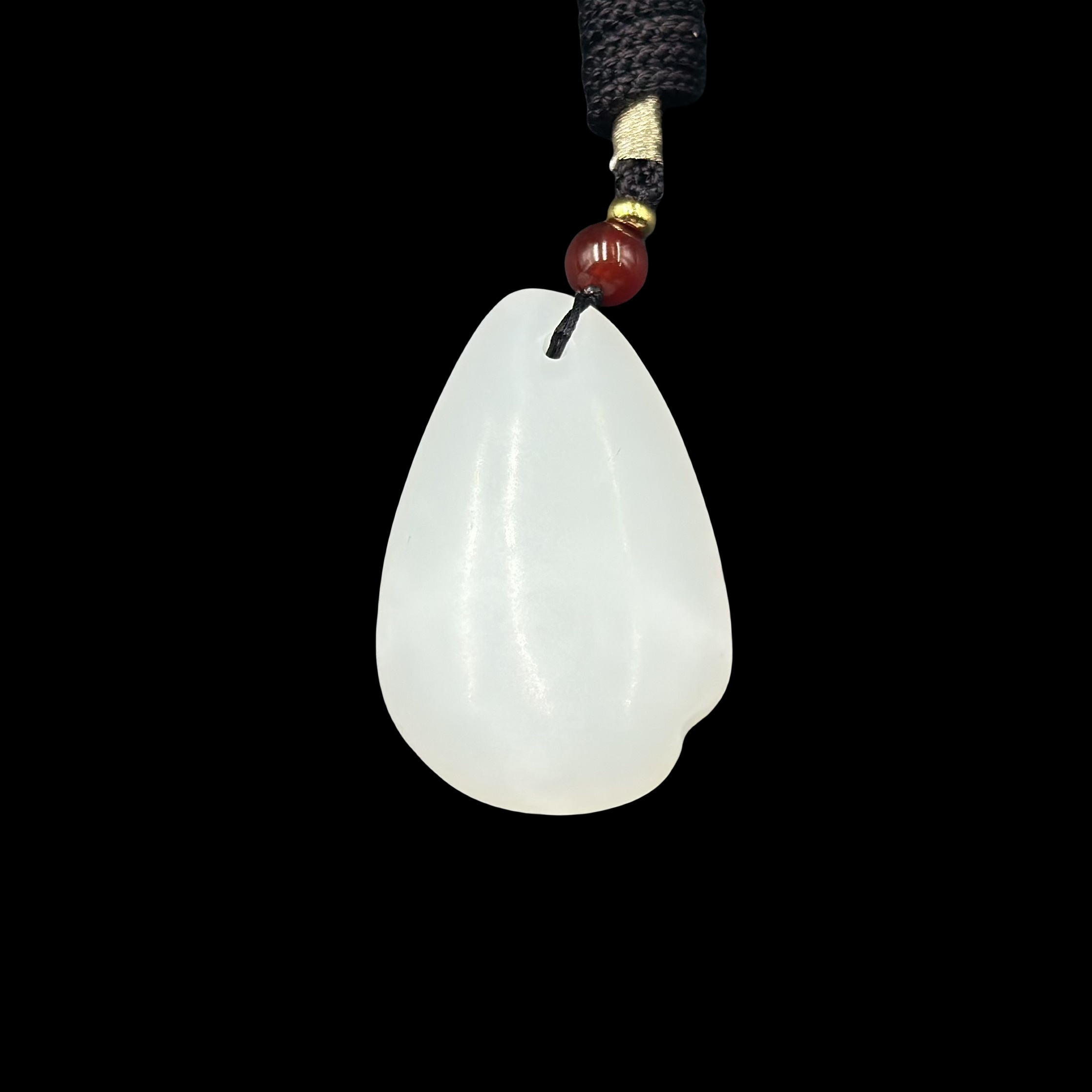 和田玉白玉随型吊坠【华夏藏古】71319