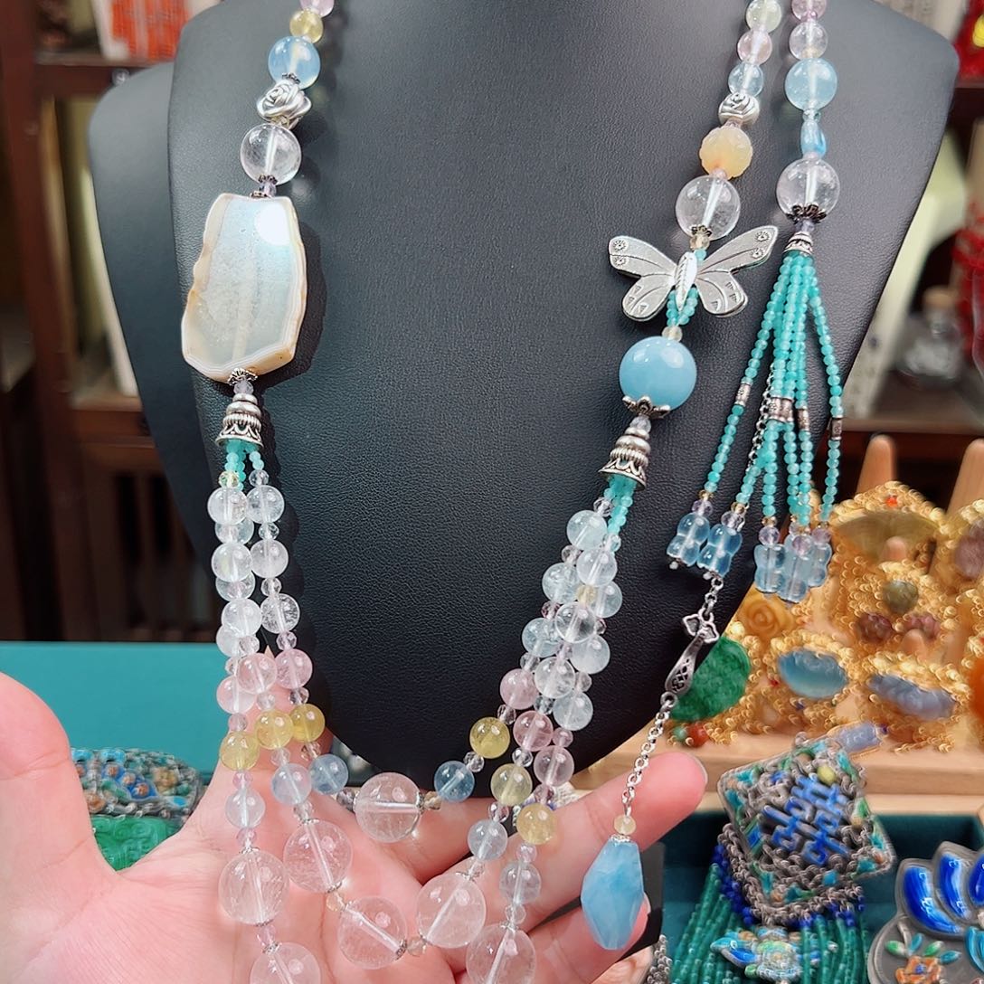 925银珐琅锦象原创设计款项链