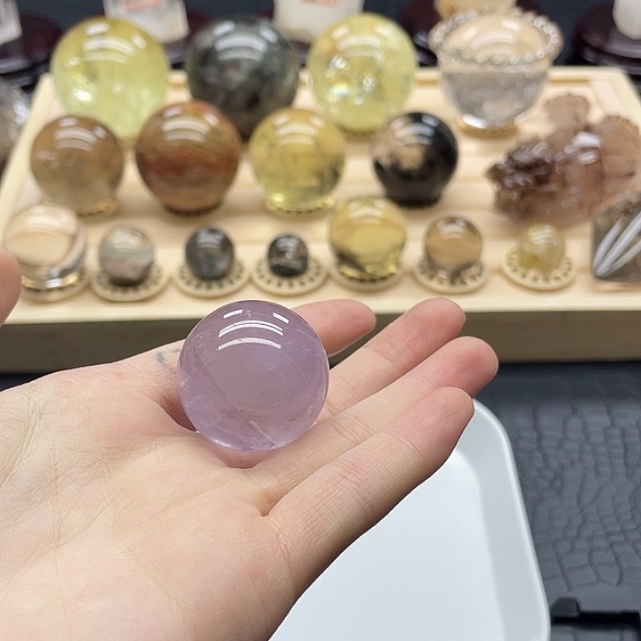 未镶嵌珠宝半成品紫晶201水晶石