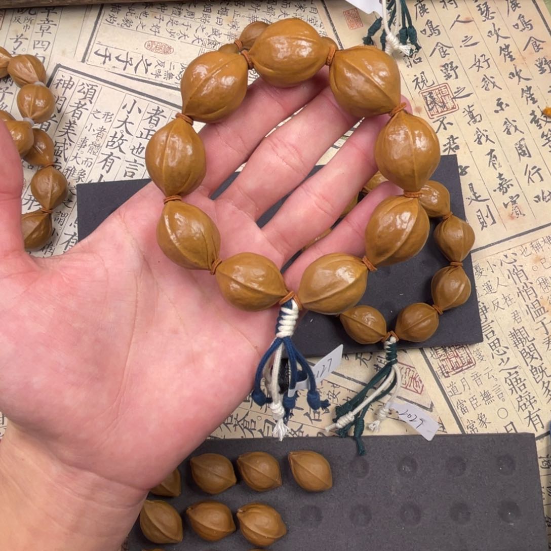橄榄核手串/手链'****༗梅林铁核2127大尺寸