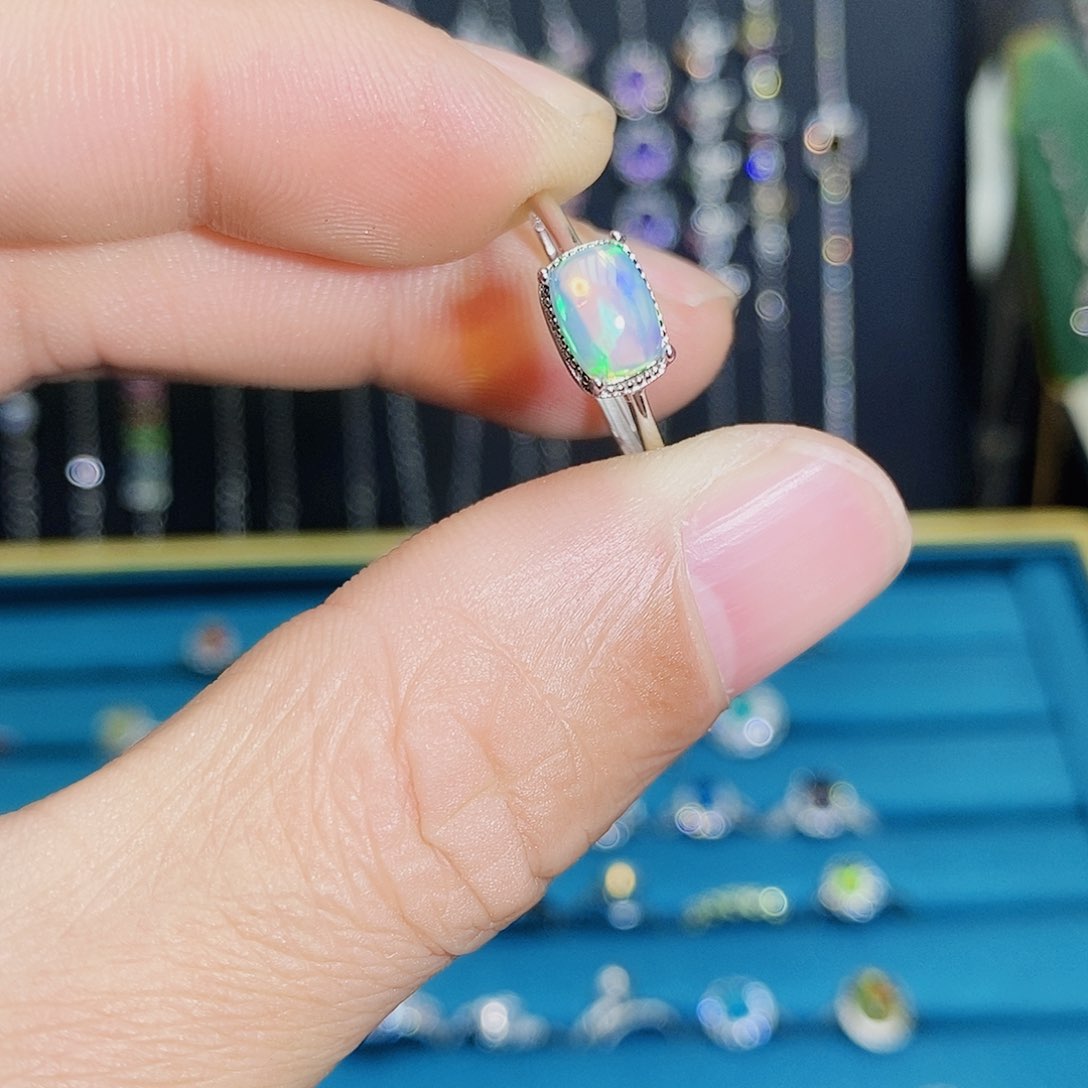 紫晶珠宝半成品银S925镶嵌