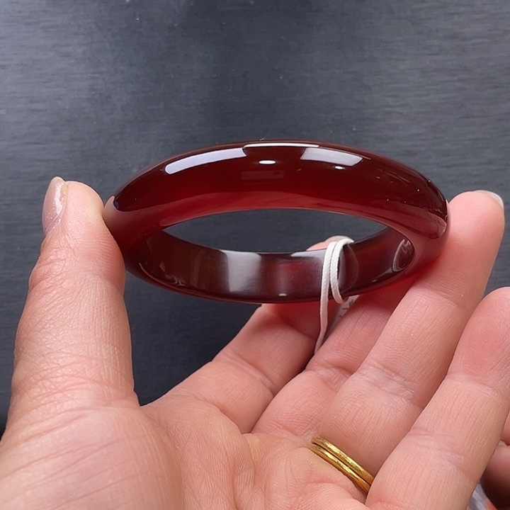 玛瑙/玉髓未镶嵌手镯54.6