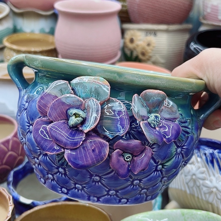 多肉绿植陶瓷花盆