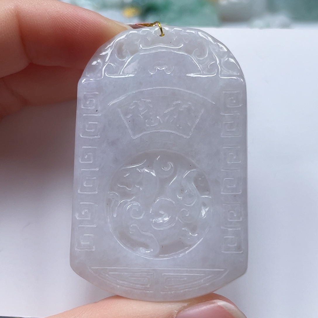 翡翠未镶嵌吊坠(不含链)翡翠