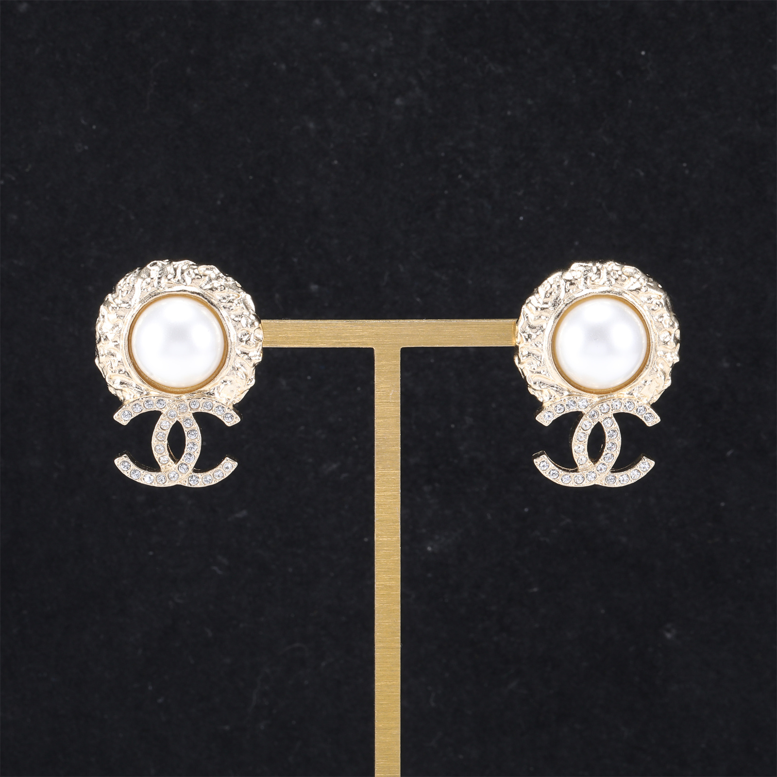 99新 Chanel/香奈儿 小花佳珊 耳环 合金