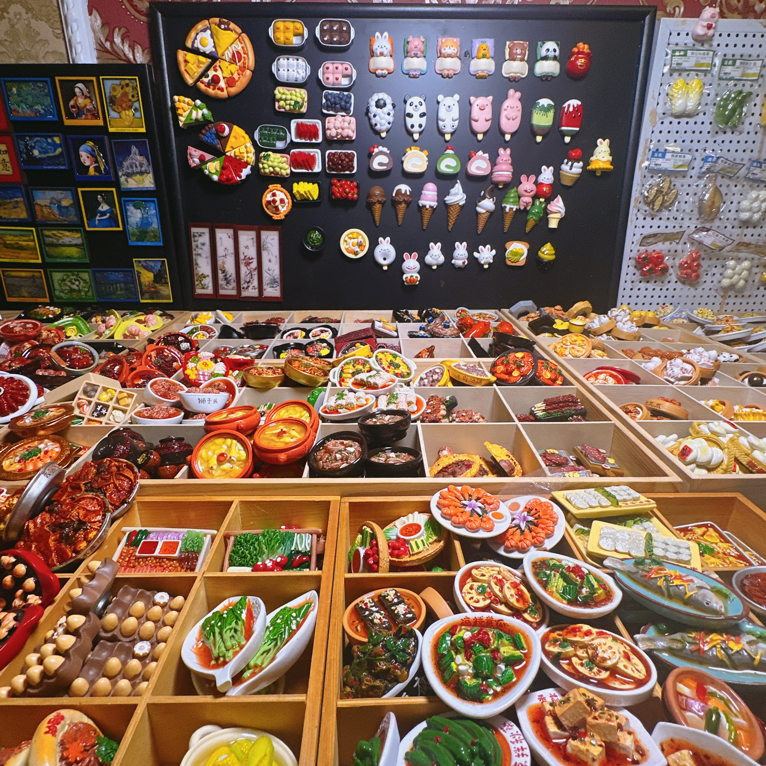 【补米专用】兔鸭农场品字画高货手工食玩DIY磁吸冰箱贴（默认微瑕）